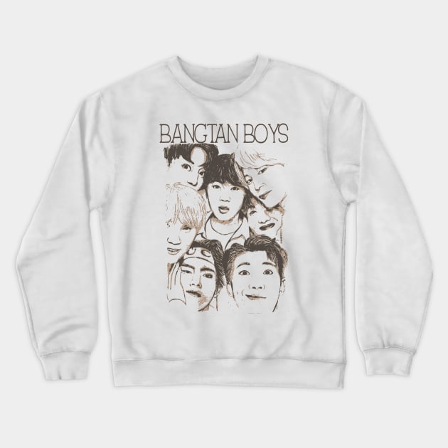 BTS Crewneck Sweatshirt by ShawnaMac